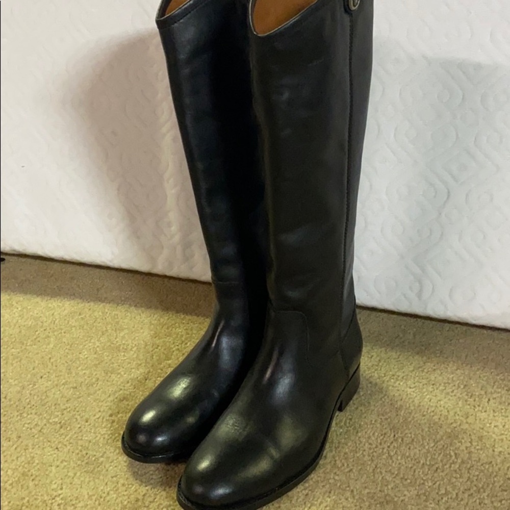 Frye Melissa black boots